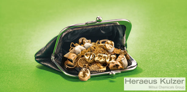 Frühlingsaktion bei Heraeus: Scheidgut ist Gold wert