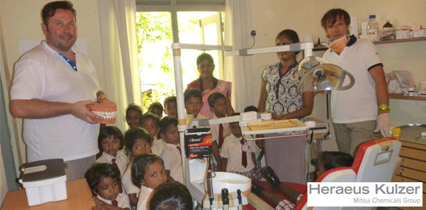 Heraeus Kulzer spendet Dentalmaterialien für Sri Lanka