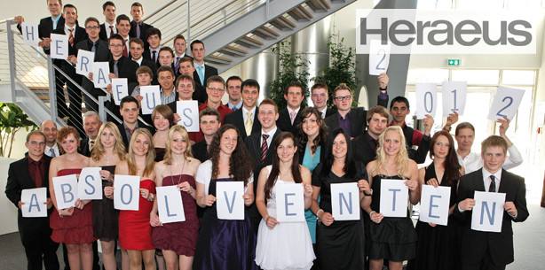 Heraeus Auszubildende fit für Olympia