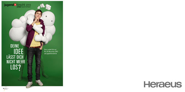 Heraeus und Jugend forscht 2013: Wettbewerbsrunde gestartet