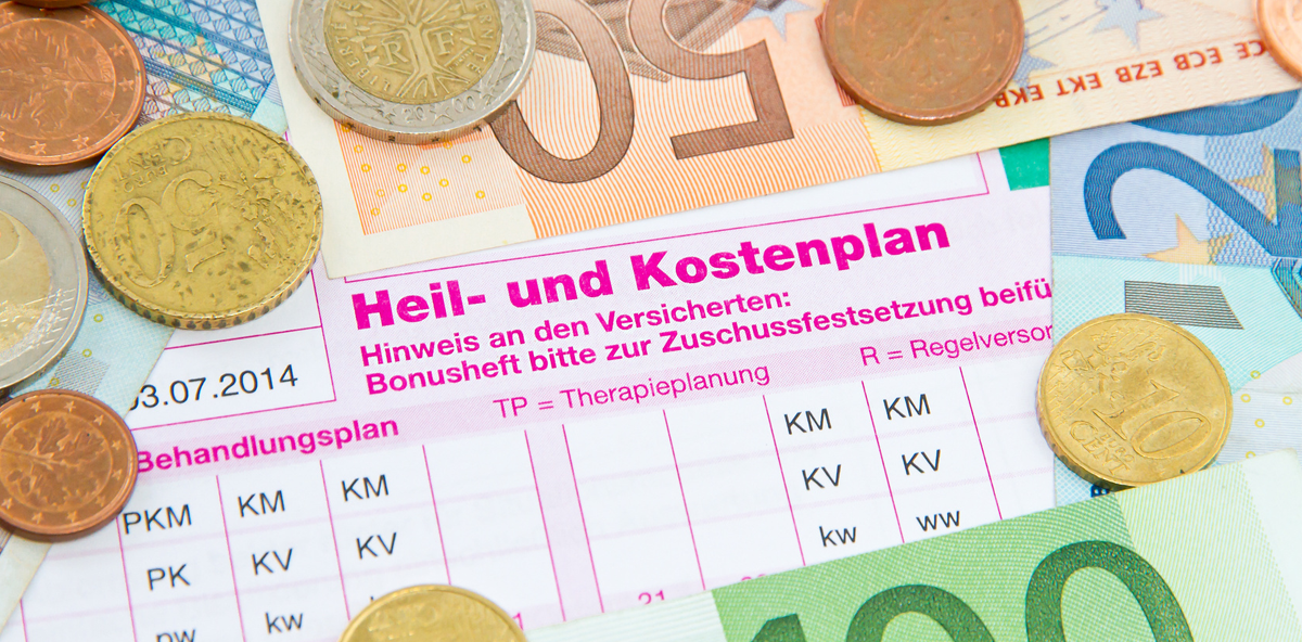 Neuer Grenzwert für Heil- und Kostenplan