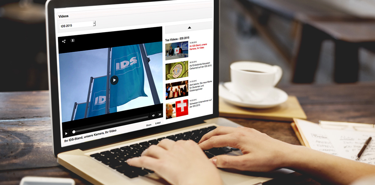 Videodreh auf der IDS 2017 – Bewegtbild im Internet immer wichtiger