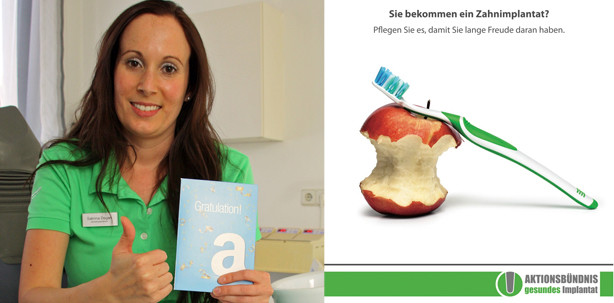 DHs bestätigen: Aktionsbündnis erleichtert Implantatprophylaxe