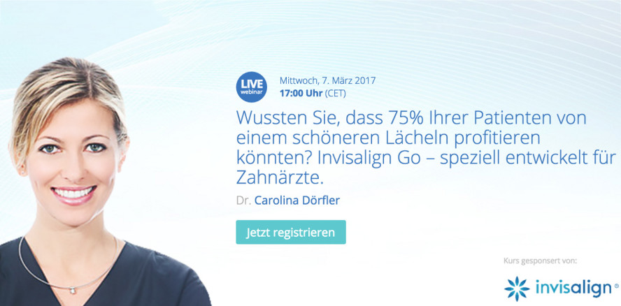 Zahnbegradigung ohne KFO: Webinar stellt Methode für Zahnärzte vor