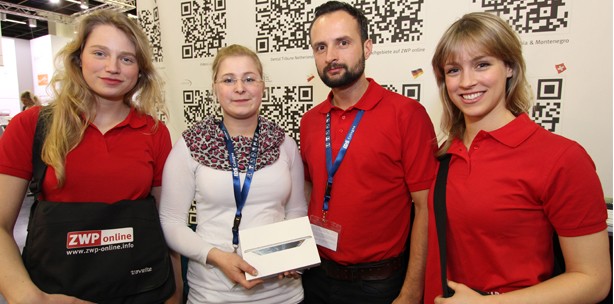And the winner is… – Heike räumt beim ZWP online Gewinnspiel ab