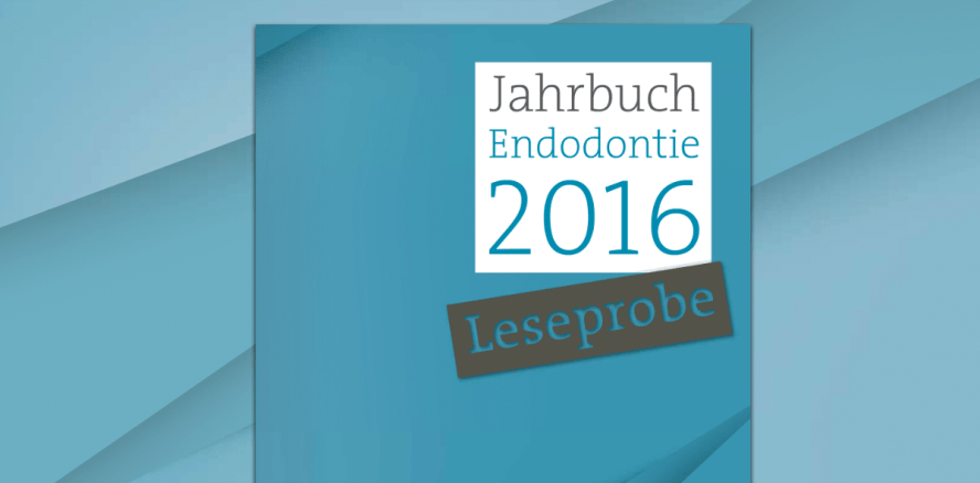 Soeben erschienen: Das „Jahrbuch Endodontie 2016“