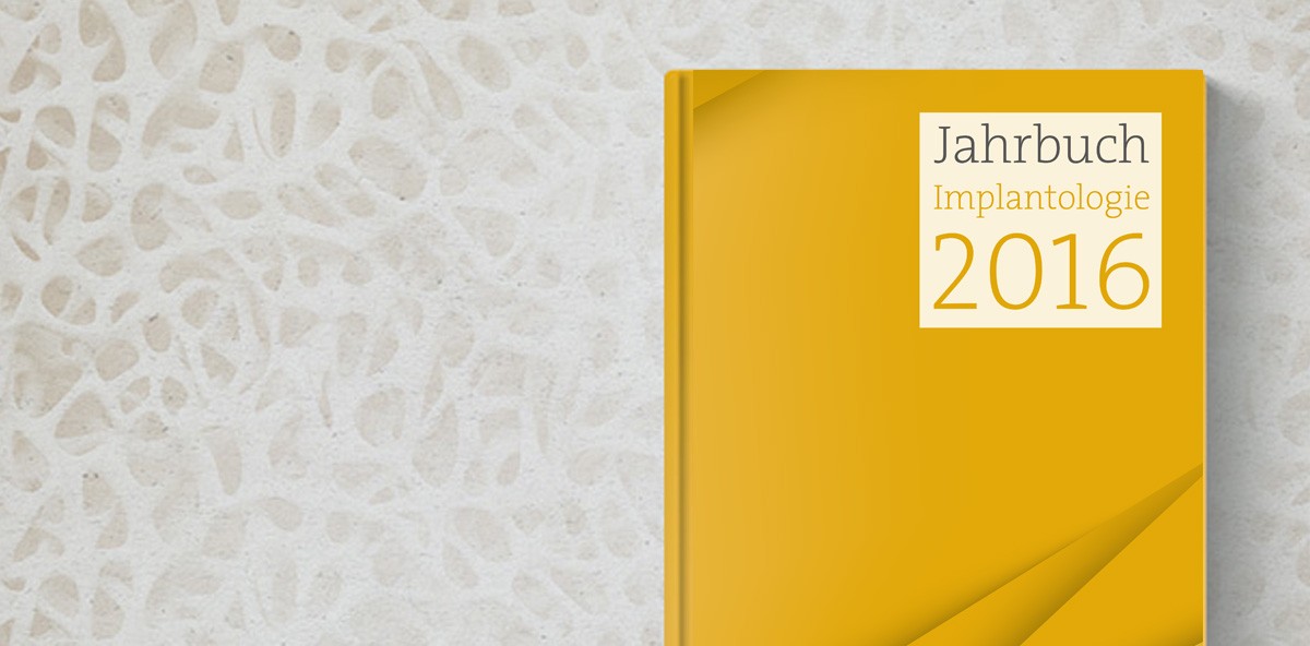 Jahrbuch „Implantologie 2016“ – jetzt mit CME-Artikeln