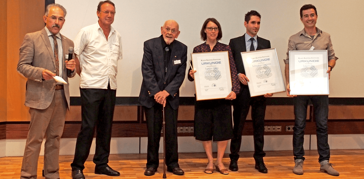 Verleihung des Klaus Kanter Förderpreises