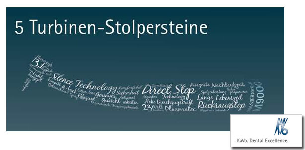 Turbinen-Stolpersteine mit KaVo vermeiden