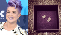 Goldiges Präsent: Kelly Osbourne verschenkt ihre Zähne