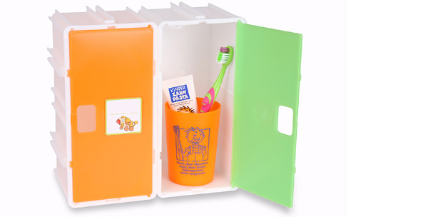 Neue Zahnputzbox für den Kindergarten