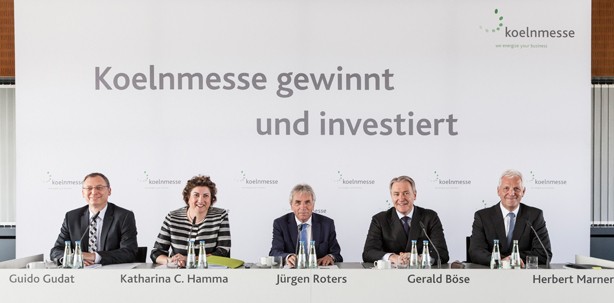 Die Koelnmesse gewinnt und investiert