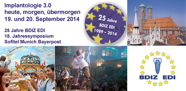 18. Jahressymposium des BDIZ EDI – Jetzt Frühbucherrabatt sichern