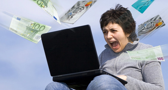 Konsumklima mit leichtem Dämpfer