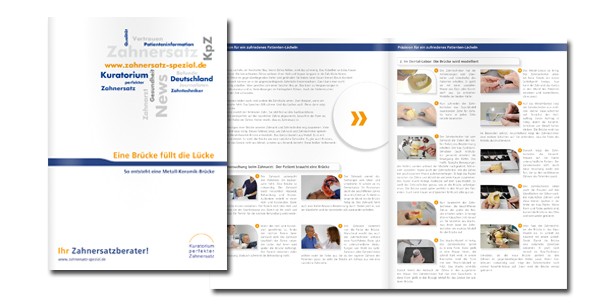 Neues Patienten-Faltblatt des Kuratoriums perfekter Zahnersatz