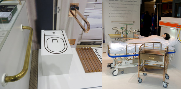 Keimfreiheit dank antimikrobiell wirksamen Kupferinstallationen