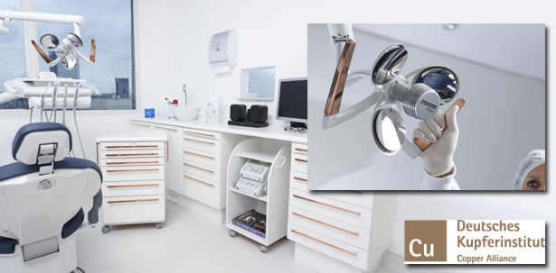 Praxen rüsten um: Verbesserte Hygiene durch Kupferbauteile