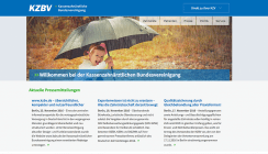 www.kzbv.de - übersichtlicher, kompakter und nutzerfreundlicher