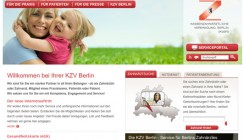 KZV Berlin-Website in neuem Glanz