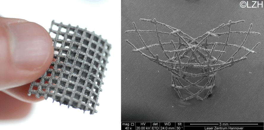 Platin, NiTi & Co. – Implantate mit dem Laser drucken