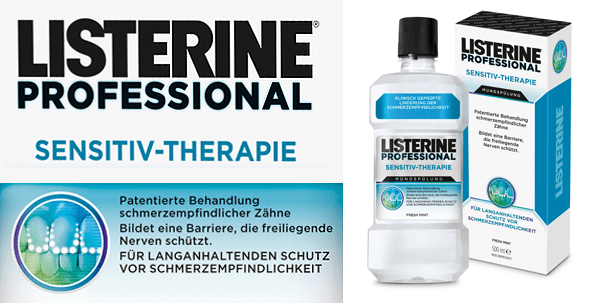 NEU: Listerine® Professional Sensitiv-Therapie