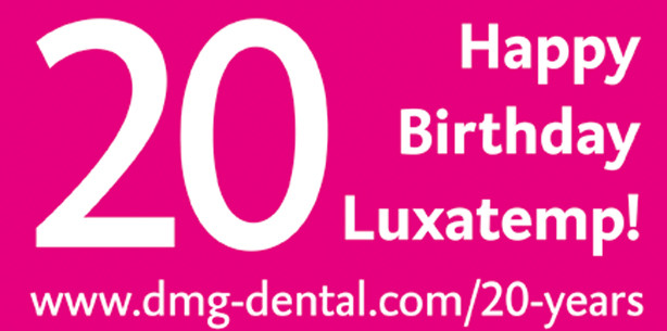 20 Jahre Luxatemp – ein Erfolgsmaterial hat Geburtstag