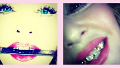 Madonna zeigt in Rom ihre glitzernden Zähne