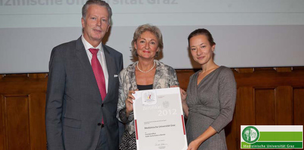 Familienfreundlichkeit der Med Uni Graz ausgezeichnet