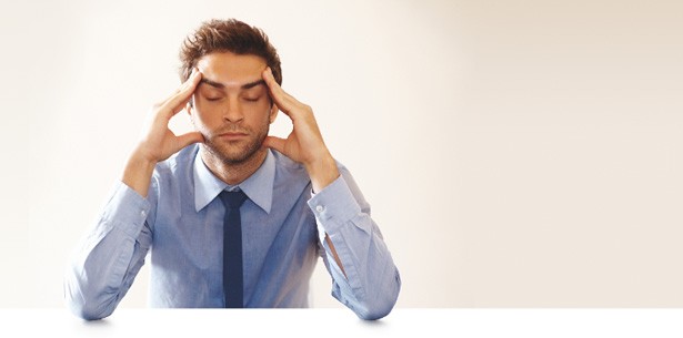 Mental starke Menschen haben keinen Stress