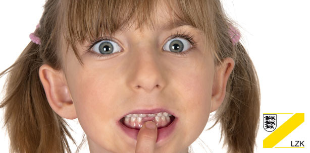 Auch Lücken im Milchgebiss sollten versorgt werden