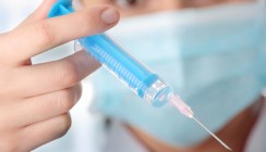 Hightech-Nadel sticht ähnlich wie ein Moskito