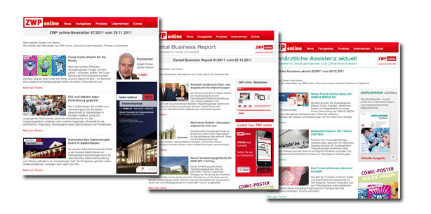 Auch über die Feiertage mit ZWP online informiert