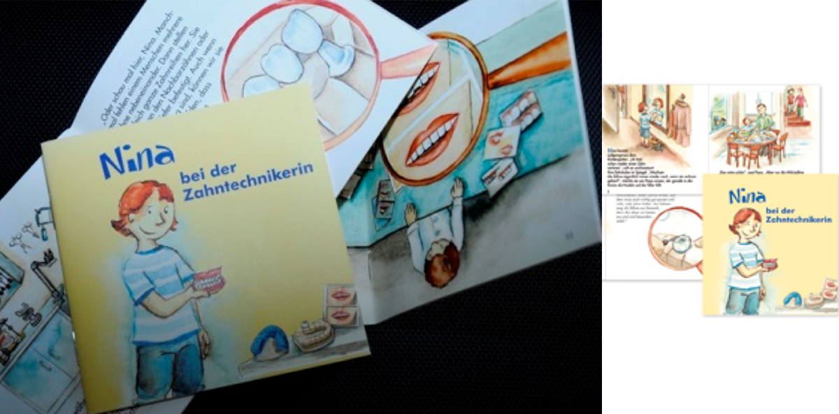 „Nina bei der Zahntechnikerin“: Geschenk zum Tag der Zahngesundheit