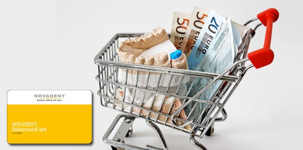 Die ZahnersatzCard von NOVADENT – jetzt bei Tchibo!