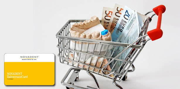 Die ZahnersatzCard von NOVADENT – jetzt bei Tchibo!