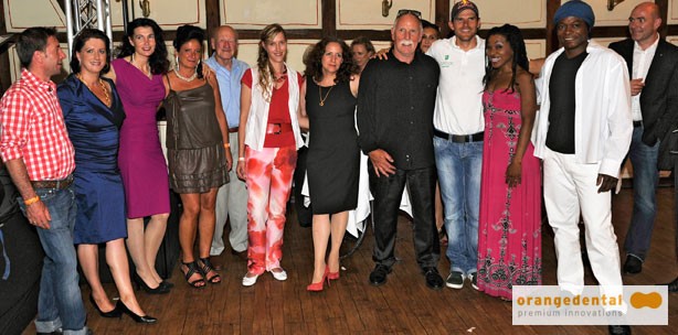Buntes Programm beim orangedental Sommerfest 2012