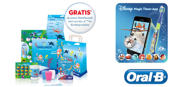„Tag der Zahngesundheit“ mit Oral-B: gesunde Zähne ein Leben lang!