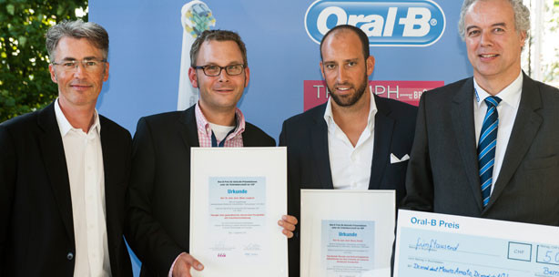 Oral-B Preis: Zwei Arbeiten zur Parodontitis-Therapie überzeugten