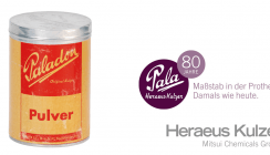 Der Prothesenkunststoff Paladon® wird 80 Jahre alt