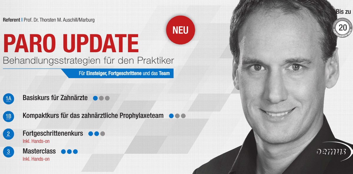 Parodontologie-Update – Hochkarätige Kursreihe wird 2017 fortgesetzt