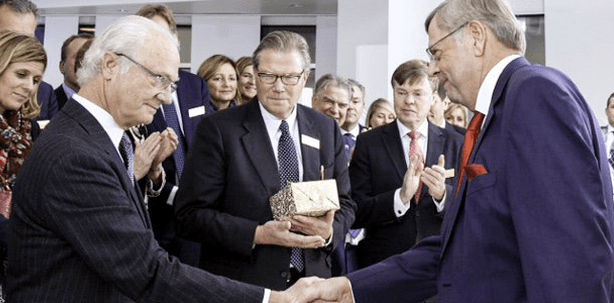 Schwedischer König zu Gast bei Planmeca