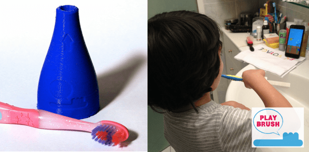 Playbrush: Wiener Erfinder motivieren Kinder zum Zähneputzen