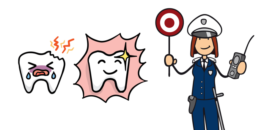 Zahnreinigung unter „amtlicher Aufsicht“