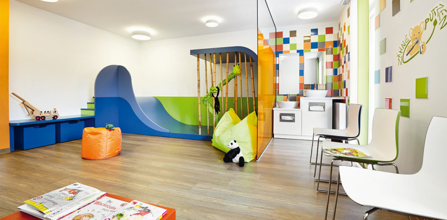 Rutschen und Klettern gegen die Zahnarztangst