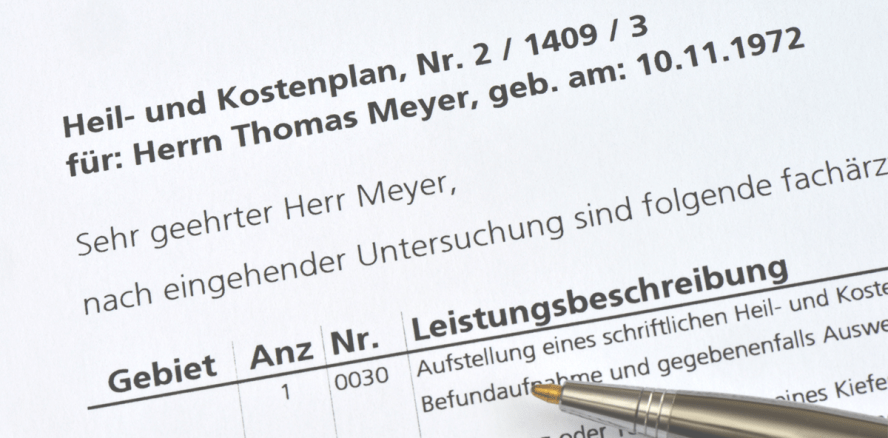 Das Wiedereingliedern von  provisorischen Kronen oder Brücken