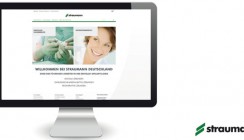 Straumann glänzt nach Relaunch mit neuem Web-Auftritt