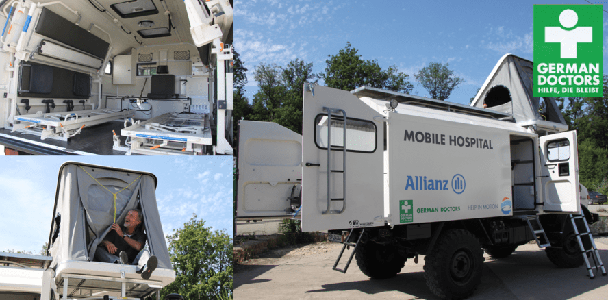 Rollende Kliniken für die Ärmsten der Armen