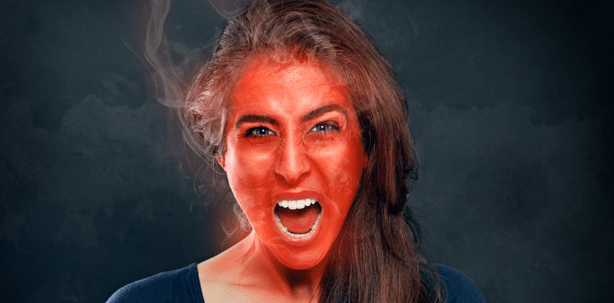 Lästige Glüh-Birne: Was hilft bei rotem Kopf?