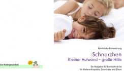 Thema „Schnarchen“: IKG setzt Ratgeber-Reihe fort