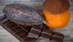Schwarze Schokolade hilft gegen Stress